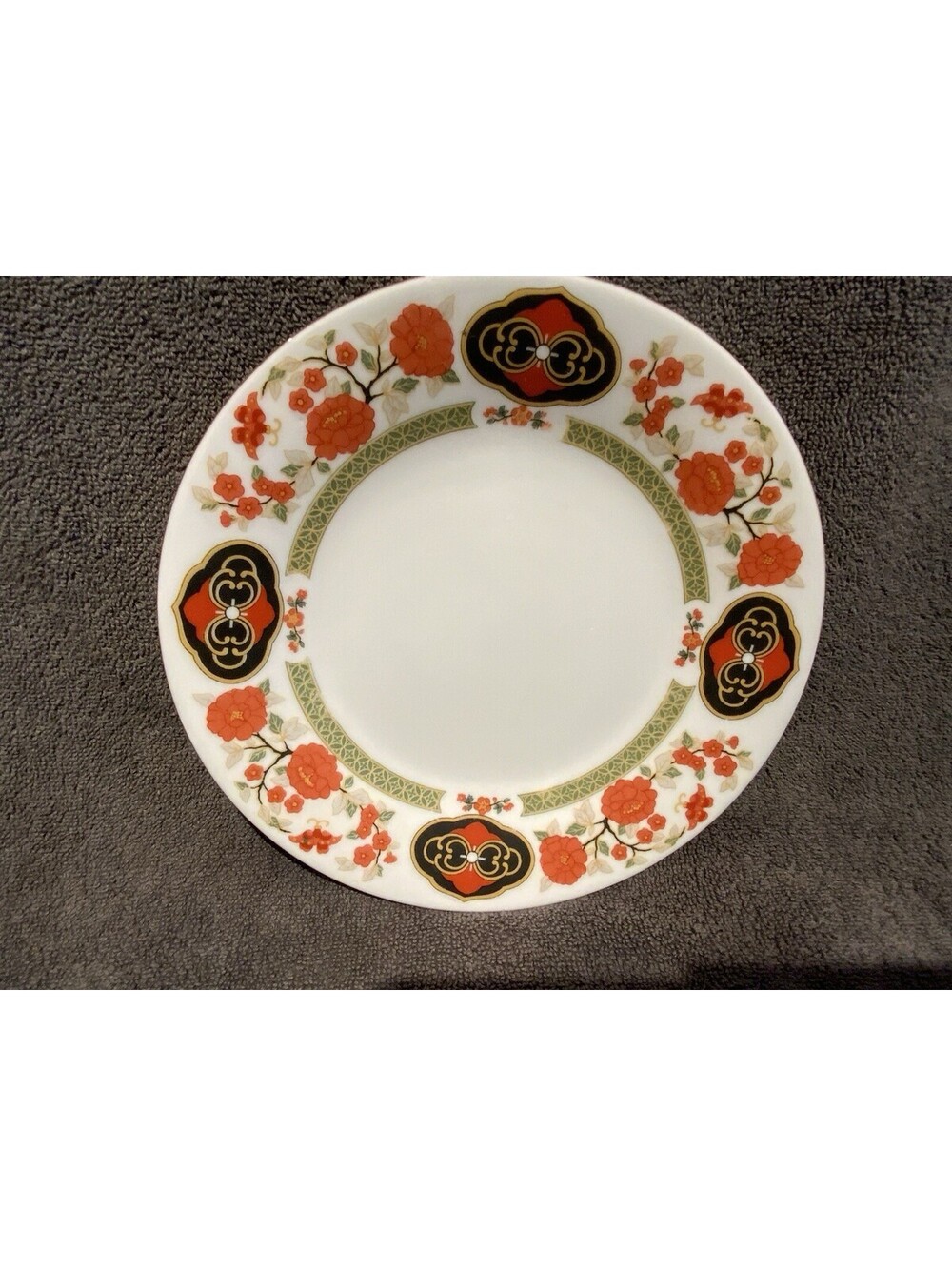 Vintage LiLing Yung Shen Fine China 7 5/8”W Salad/Desert Plate - Set of Six